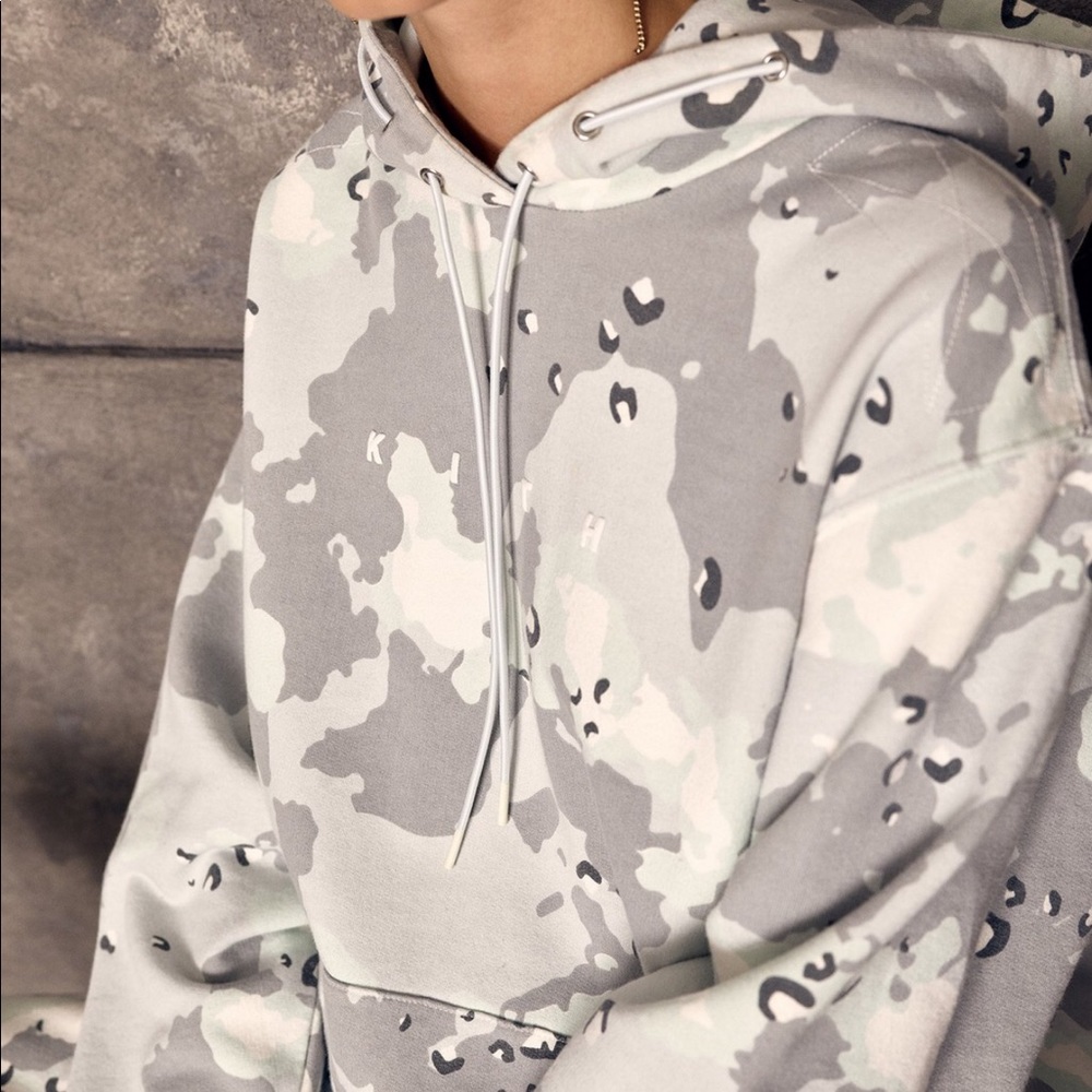 KITH brand new Ice Cookie Camo Hoodie